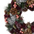13.5" Red, Silver and Pink Glittered Pine Cone Artificial Christmas Wreath - Unlit - IMAGE 2
