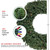 Pre-Lit Commercial Canadian Pine Artificial Christmas Wreath - 5' - Multi Lights - IMAGE 4