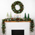 Pre-Lit Battery Operated Canadian Pine Christmas Wreath - 30" - Multi-Color LED Lights - IMAGE 2