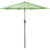 9ft Outdoor Patio Market Umbrella with Hand Crank and Tilt, Sage Green - IMAGE 1