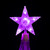 LED Lighted Christmas Cone Tree with Star Outdoor Decoration - 4' - Purple - IMAGE 4