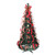 Pre-Lit Red Plaid Pre-Decorated Pop-Up Artificial Christmas Tree - 6' - Multicolor Lights - IMAGE 2
