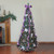 6' Pre-Lit Purple and Silver Pre-Decorated Pop-Up Artificial Christmas Tree, Clear Lights - IMAGE 2