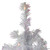 4' Pre-lit White Iridescent Pine Artificial Christmas Tree - Clear Lights - IMAGE 3