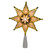 8" Lighted Clear Crystal 8-Point Star Christmas Tree Topper - Clear Lights - IMAGE 1