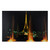 23.75" LED Lighted Famous Eiffel Tower Paris France at Night Canvas Wall Art - IMAGE 1