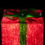 10" Set of 3 Lighted Gift Box Outdoor Christmas Decoration - Multicolor