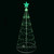 4' Green LED Lighted Christmas Tree Show Cone Outdoor Decoration - IMAGE 1