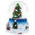 4.75" Snowman with Cardinals Musical Christmas Tree Snow Globe - IMAGE 4