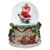 LED Lighted Santa and Reindeer Musical Christmas Snow Globe - 5.75" - IMAGE 4