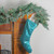 17.5" Teal Green Paillette Sequins Hanging Christmas Stocking - IMAGE 2