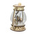 9.75" Clear and Beige LED Woodland Christmas Dome Lantern Tabletop Decoration - IMAGE 2