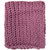 Cable Knit Plush Throw Blanket - 50" x 60" - Orchid Purple