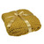 Golden Mustard Cable Knit Plush Throw Blanket 50 x 60 - IMAGE 4