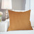 16" Orange Contemporary Textured Square Throw Pillow - IMAGE 2