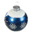 37” LED Lighted Blue Ball Christmas Ornament with Snowflake Outdoor Decoration - IMAGE 2