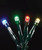 500 Multicolor USB LED Wide Angle Christmas Lights - 57 ft Green Wire - IMAGE 2