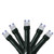 200 Cool White USB LED Wide Angle Christmas Lights - 50 ft Green Wire - IMAGE 1