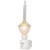6.5" Retro Style Bubble Christmas Night Light - Clear - IMAGE 5