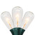 Edison Style Indoor Outdoor Patio Light Set - Clear - 9' Green Wire - 10ct - IMAGE 2