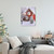 LED Lighted Snowy Barn House Christmas Canvas Wall Art - 15.75" x 12" - IMAGE 1