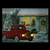 LED Lighted Fiber Optic Santa in Truck Christmas Canvas Wall Art 11.75" x 15.75" - IMAGE 3
