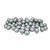 60ct Gray Shatterproof Shiny Christmas Ball Ornaments 2.5" (60mm) - IMAGE 1