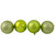 Shatterproof 4-Finish Christmas Ball Ornaments 3.25" (80mm) - Kiwi Green - 32ct - IMAGE 2