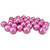 Shiny Shatterproof Christmas Ball Ornaments 3.25" (80mm) - Bubblegum Pink - 32ct - IMAGE 1