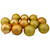 Shatterproof 4-Finish Christmas Ball Ornaments 2.5" (60mm) - Antique Gold - 60ct - IMAGE 6