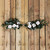 25" White Cotton and Pine Cone Christmas Foliage Swag - Unlit - IMAGE 2