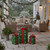 Set of 3 Lighted Tall Green Gift Boxes with Red Bows Christmas Outdoor Decorations 18" - IMAGE 4