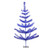 3' Medium Blue Tinsel Twig Pine Artificial Christmas Tree - Unlit - IMAGE 1