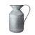 13" Rustic Galvanized Decorative Metal Pitcher Vase - IMAGE 1