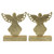 Set of 2 Gold Angel Glittered Christmas Stocking Holders 5.5" - IMAGE 5