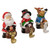 Set of 3 Santa, Snowman and Reindeer Christmas Stocking Holders 5.25" - IMAGE 4