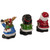 Santa, Snowman and Reindeer Christmas Stocking Holders - 5.25" - Set of 3 - IMAGE 5