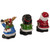 Set of 3 Santa, Snowman and Reindeer Christmas Stocking Holders 5.25" - IMAGE 5