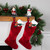 Santa and Snowman Christmas Stocking Holders - 5.5" - Set of 2 - IMAGE 2