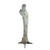 64.5" Pre-Lit White and Brown Standing Animated Mummy with Glowing Eyes Halloween Decor - IMAGE 3