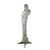 64.5" Pre-Lit White and Brown Standing Animated Mummy with Glowing Eyes Halloween Decor - IMAGE 2