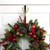 Reindeer Over the Door Christmas Wreath Hanger - 15.25" - Gold