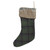 17.5" Green and Brown Plaid Christmas Stocking with Cuff - IMAGE 3