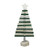 20.25" Green and Natural Spiraled Christmas Tree Tabletop decor - IMAGE 1