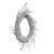 Snow Flocked and Iridescent Glitter Twig Artificial Christmas Wreath - 24-Inch, Unlit - IMAGE 4