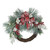 Real Touch™️ Iced Mixed Pine and Holly Berry Artificial Christmas Wreath - 24" - Unlit - IMAGE 2