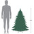 Real Touch™ Pre-Lit  Full Fairbanks Alpine Artificial Christmas Tree - 4.5' - Clear Lights - IMAGE 6