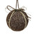 Brown Tweed with Jingle Bells Christmas Ball Ornament 4" (100mm) - IMAGE 1