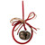 Dangling Jingle Bell with Bow Christmas Ornament - 2.5" - IMAGE 3