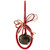 Dangling Jingle Bell with Bow Christmas Ornament - 2.5" - IMAGE 4